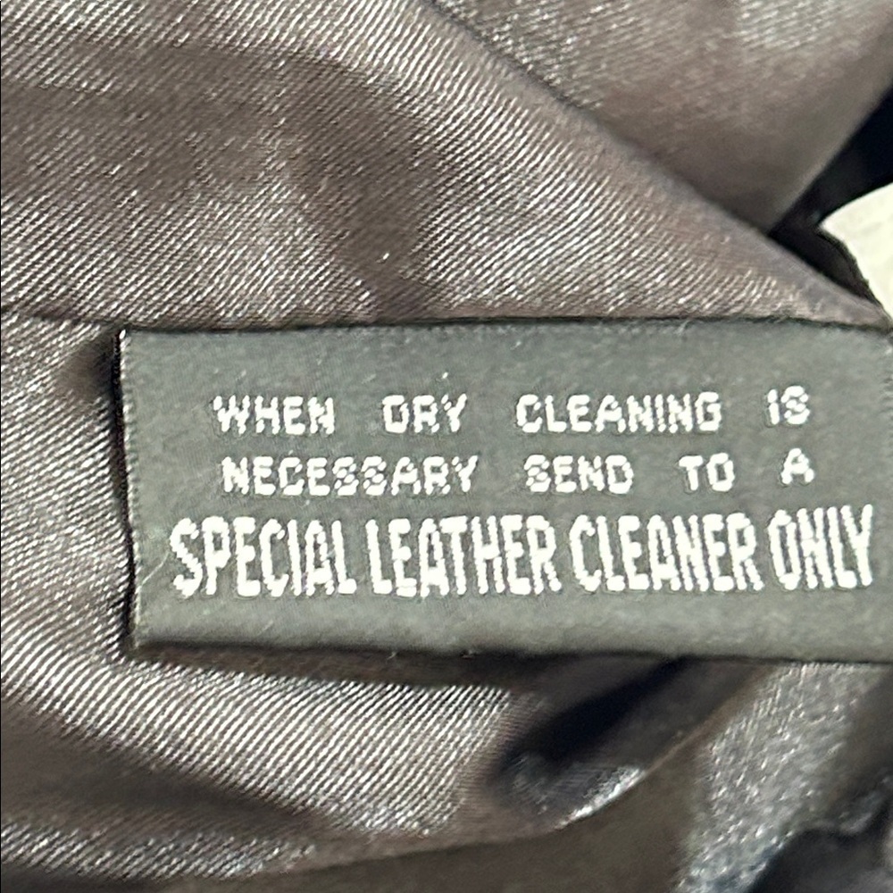 WILSONS BLACK SOFT LEATHER STRAIGHT LEG WOMENS LINED CLASSIC PANTS SZ 6 - Picture 7 of 13